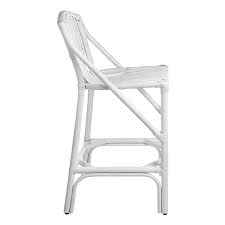 Montego Bay Counter Stool In White Lm