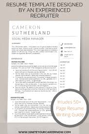 One accent color may be used but overall, the emphasis is placed on the text with minimal distractions from icons or other flourishes. Downloadable Professional Resume Template For Word Marketing Sales Cv Template Resume Template Teacher Resume Template Resume Template Professional