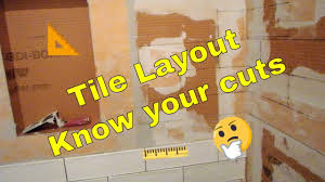 plan your tile layout for the best