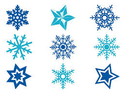Stars And Snowflakes Vector Art & Graphics | freevector.com