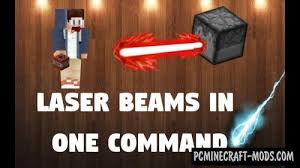 laser beams command block for minecraft