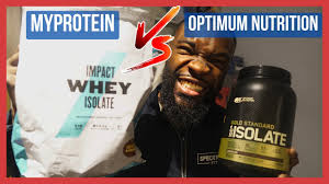 myprotein vs optimum nutrition the