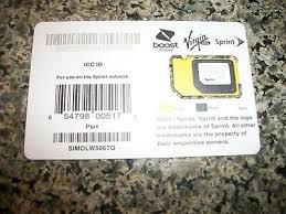 Sold by detroit packing co. Sprint Bring Your Own Device Activation Sim Card Kit C Simolw506tq New 4 95 Picclick