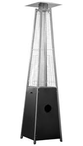 Tall Quartz Glass Tube Heater Matte