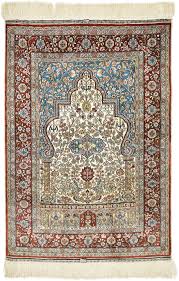 hereke china handmade silk carpet mbi