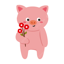 cute pig vector hd images cute cartoon