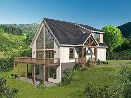Plan 52164 Hillside House Plan With