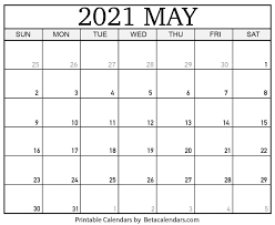 Here you'll find the best beautiful february 2021 calendars that you can download and print for free. May 2021 Calendar Blank Printable Monthly Calendars