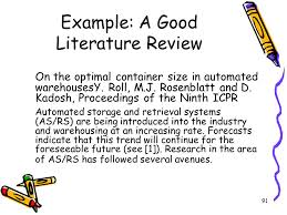 Literature Review  Literature Review The Research Methods Are     Subject   Study Guides   Unitec 