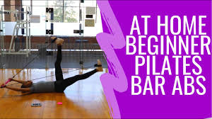 beginner ab workout with pilates bar