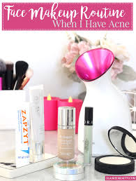 face makeup routine when i have acne