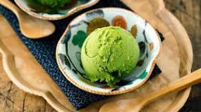 What is green tea ice cream taste like?
