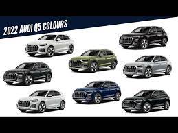 2022 Audi Q5 All Color Options
