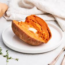 how to microwave sweet potato ready in