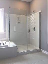 Fiberglass Shower Bathroom Remodel