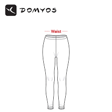 Domyos 3 4 Slim Gym Leggings