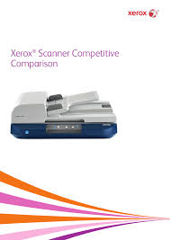 Xerox Scanner Competitive Comparison