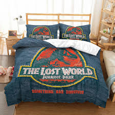Growing up and watching jurassic world was a magical experience. Jurassic Park 3d Bedding Set Children Room Decor Duvet Covers Pillowcases Dinosaur Comforter Bedding Set Bedclothes Bed Linen Buy At The Price Of 6 50 In Aliexpress Com Imall Com