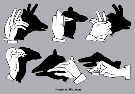 Set of Shadow Hand Puppets - Vector Elements - Download Free Vectors,  Clipart Graphics & Vector Art