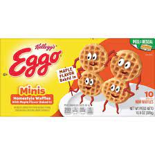 eggo homestyle with maple flavor mini
