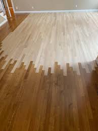 new hardwood flooring installation