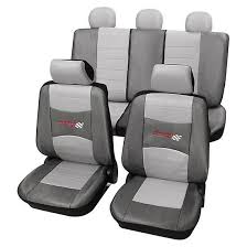 Stylish Grey Seat Covers Set For Toyota