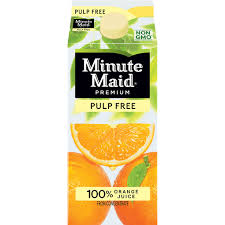 minute maid orange juice pulp free