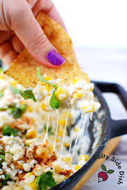 warm elote dip mexican street corn