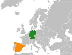 France spain germany map illustrations & vectors. Germany Spain Relations Wikipedia