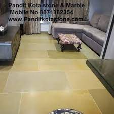 brown kota stone tile for flooring