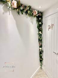 flower wall beauty room decor