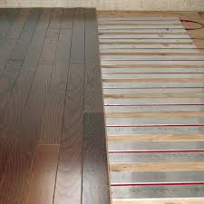can you install hardwood floors over