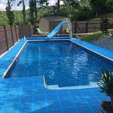 best inground pool decking options at