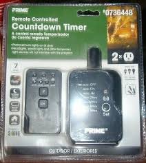 prime countdown timer outdoor w two