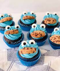 cookie monster cupcakes kids