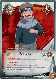 Nawaki - N-209 - Uncommon - Unlimited Edition Dream Legacy Played - Naruto  | eBay
