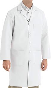 exterior pocket original lab coat