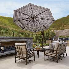 Treasure Garden Akz Plus 11 Octagonal Aluminum Cantilever Patio Outdoor Umbrella Quick Ship