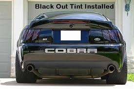Smoked Tail Light Vinyl Overlays For 99 04 Mustang Mods And Parts