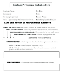 Employee Annual Review Template Employee Yearly Review