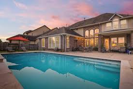 katy homes with swimming pool