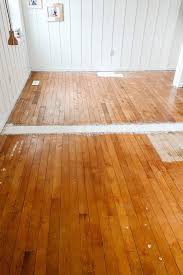 How To Paint Hardwood Floors No Sanding