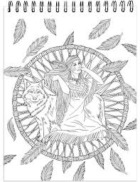 ColorIt: Native American Adult Coloring Book of Dream Catchers, Tribal Symbols and Mandalas, Animal Spirits and Landscapes