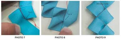 Origami Ribbon Trim Tutorial Martha Pullen