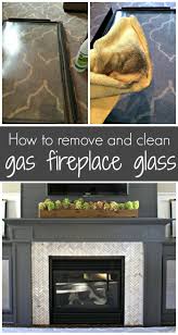 gas fireplace glass