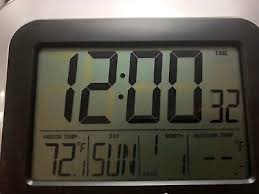 Ws 8115 U S Atomic Digital Wall Clock