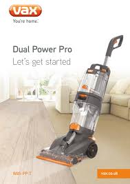 vax dual power pro carpet cleaner owner