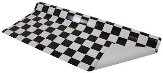 checkerboard vinyl flooring black and