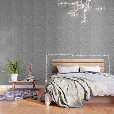 Silver Gray Glitter Wallpaper By