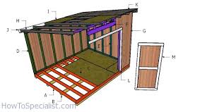 10x12 Lean To Shed Free Diy Plans